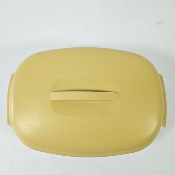 VTG Tupperware 3PC Steamer Serving Bowl Harvest Gold 1273-5 1274-4 1275-4 Canada - Picture 5 of 16